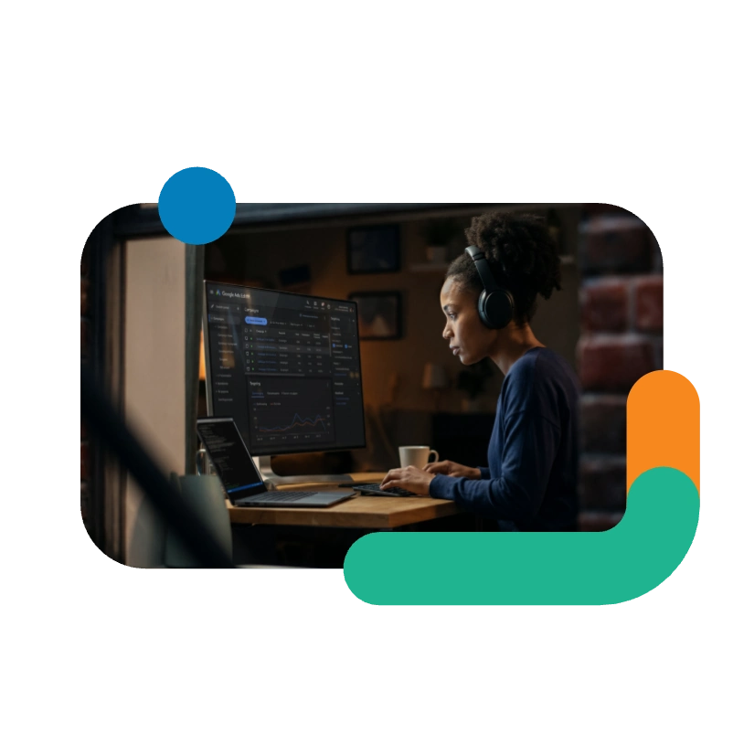 A Google Ads practitioner reviewing live campaign performance